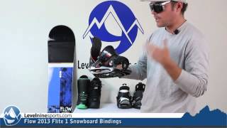 Flow 2013 Flite 1 Snowboard Bindings