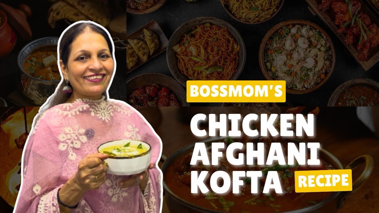 Soft, Crispy & Creamy Chicken Afghani Kofta | Restaurant Style White Gravy