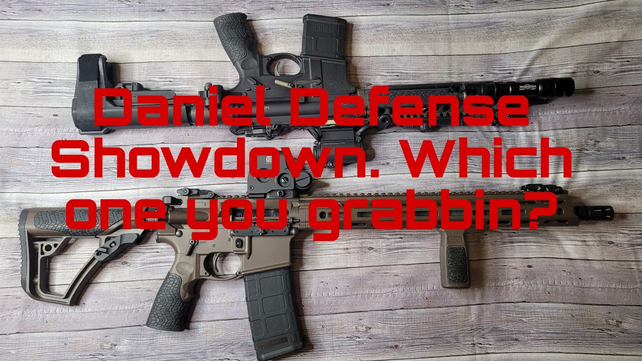 Daniel Defense DDM4V7 vs Daniel Defense MK18. Which one you Grabbin