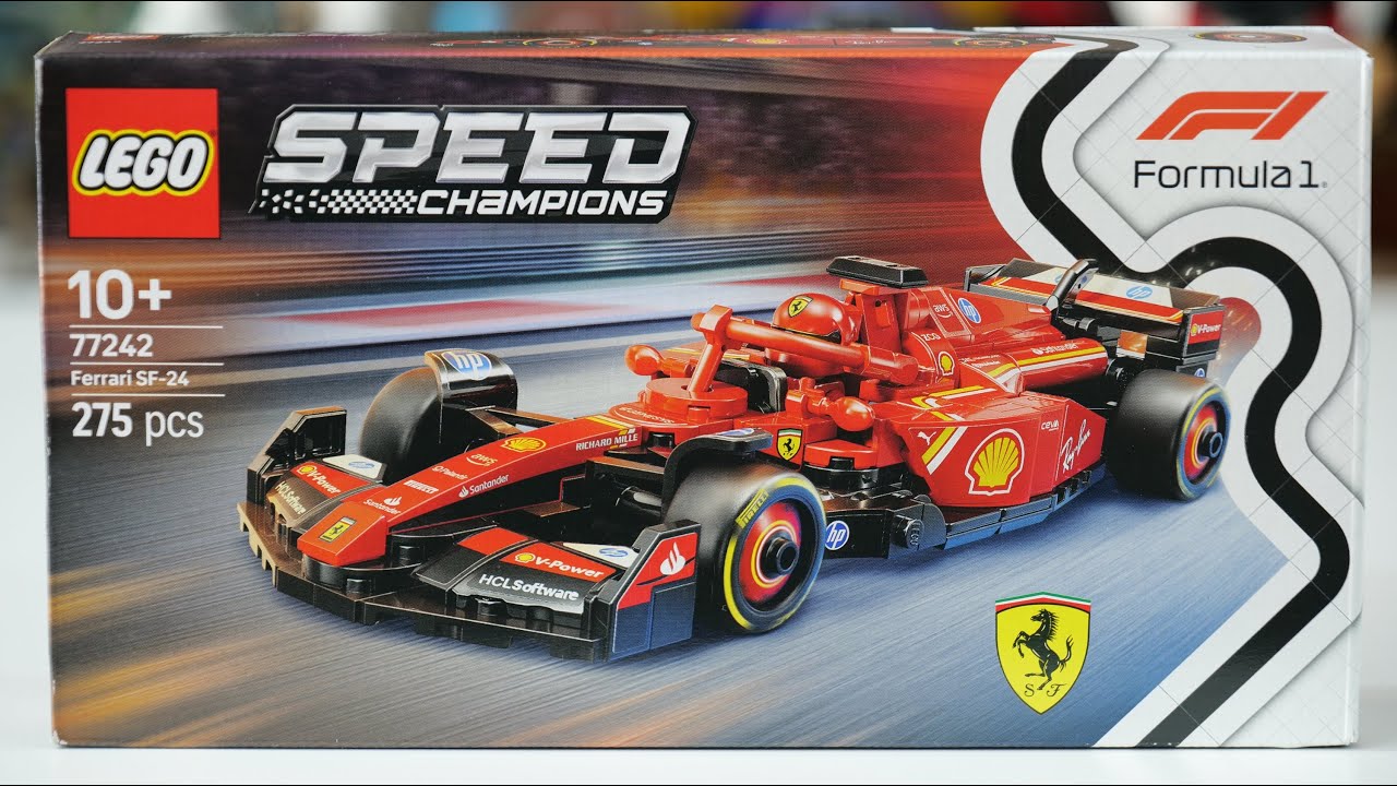 シルバードラゴン（サンプル） LEGO Speed Champions 77242 Ferrari SF 24 F1® - LEGO Speed Build