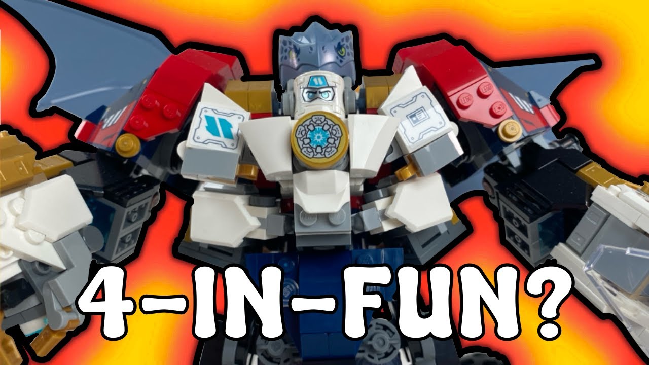 LEGO 71834 Zane's Ultra Combiner Mech | Is the 4-in-1 Mech Any