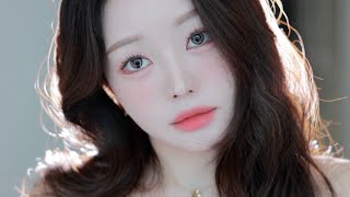 🍑✨역.대.급 봄 청순 메이크업룩✨🍑 (feat.봄웜톤) + 클리오신상템 :: K-Spring Makeup