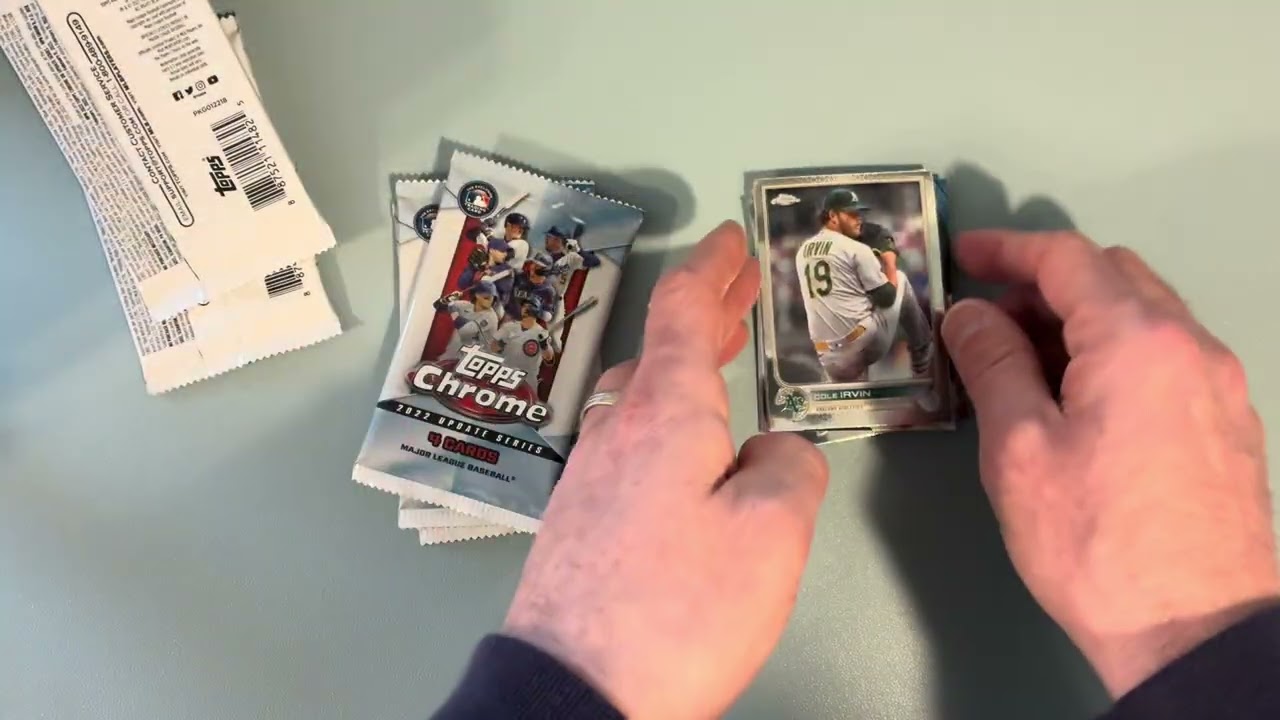 Обновление Topps Chrome 2022 года! Жаль! Получу ли я лучшего новичка? Да. Да, получу. 🔥