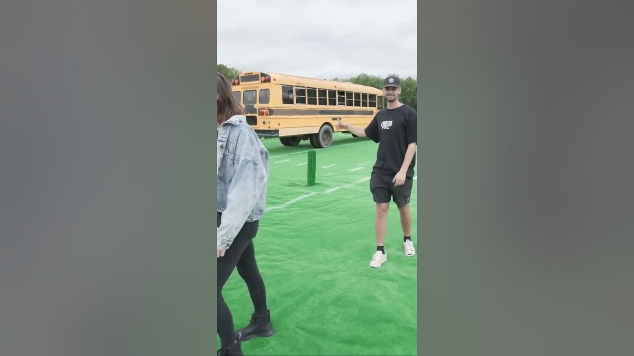 rocket car jumping over buses YouTube