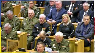 Valstybės Vadovo Landsbergio Pamokslas, Pasakytas Seime Susirinkusiems Laisvės Gynėjams 2024 01 12