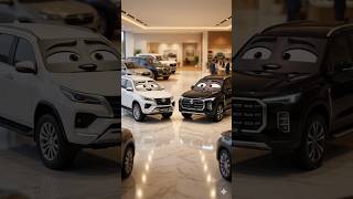 Fortuner🚘 vs Majestor👑 Which SUV Is Better ?#youtubeshorts #cars #suv #fortuner #majestor #shorts