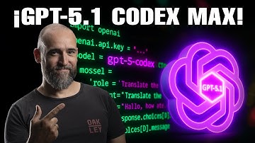 🚨 NOTICIAS IA 🚨:  OpenAI presenta ChatGPT-5.1 Codex Max! 😱🤖