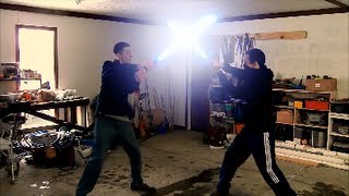 Garage Lightsaber Duel - FXHome Visionlab Studio Project
