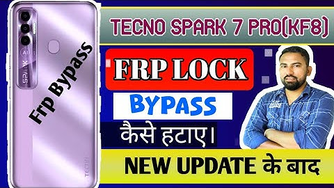 Tecno Spark 7 Pro frp bypass new update  | tecno kf8 frp bypass Android 11