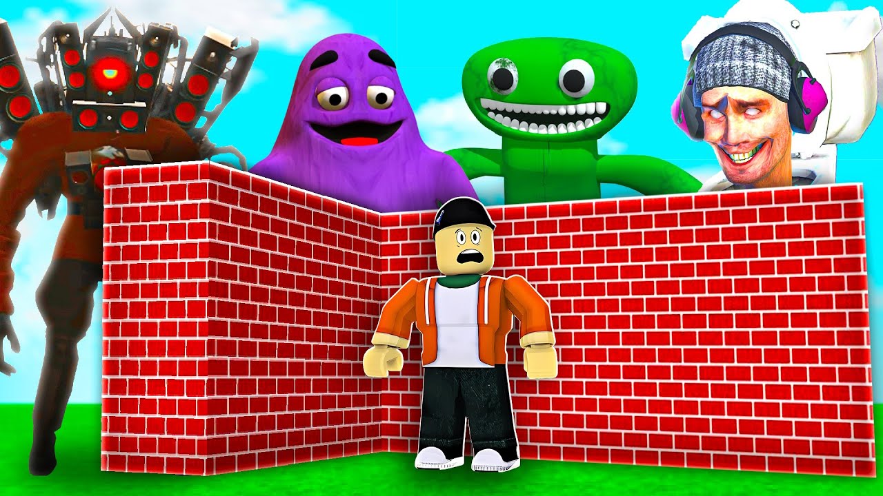 Строим, чтобы выжить среди ОПАСНЫХ МОНСТРОВ!