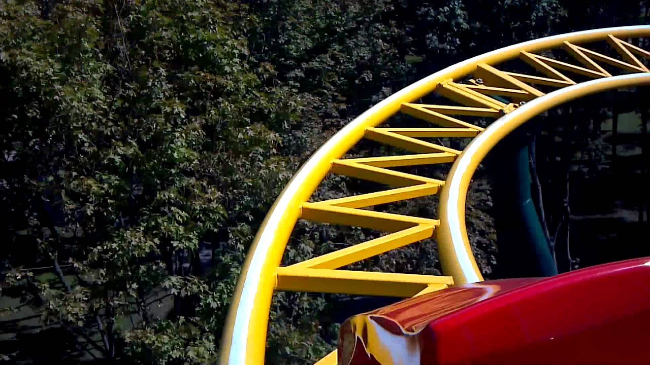 Парк Горького. Американские горки. - YouTube
