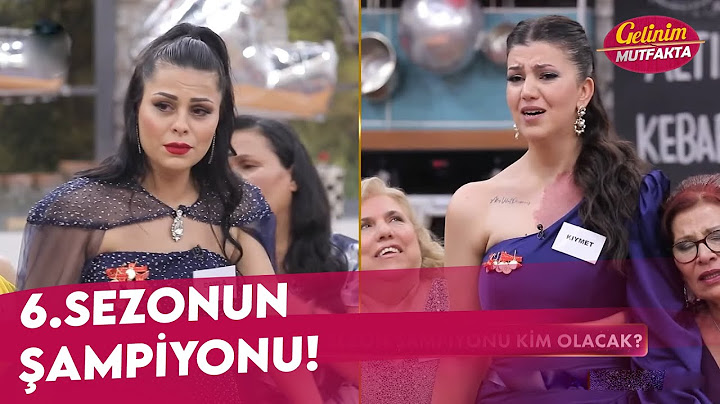 Gelinim Mutfakta 6.Sezon Şampiyonu Kim Oldu?🥇 | Gelinim Mutfakta 5 Temmuz Cuma