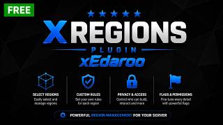 xRegions | FREE GUI Region Protection Plugin for Paper