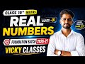 🚀 Real Numbers Class 01 | Class 10 Maths Chapter 1 | Foundation Batch 2026-27 | Vicky Classes