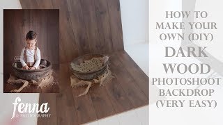 In this video i'll show you how i made my very simple and easy diy
dark wood photography backdrop. i'm planning on using background
during newborn photo...