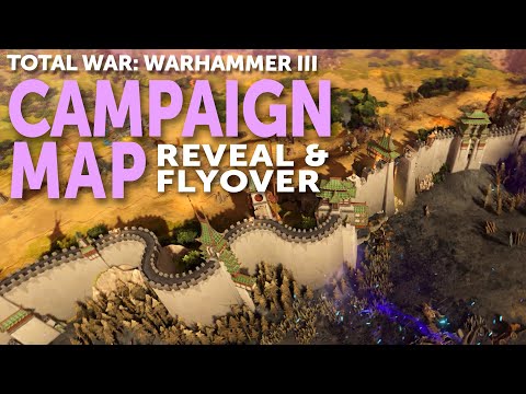 CAMPAIGN MAP REVEAL | TOTAL WAR: Warhammer III