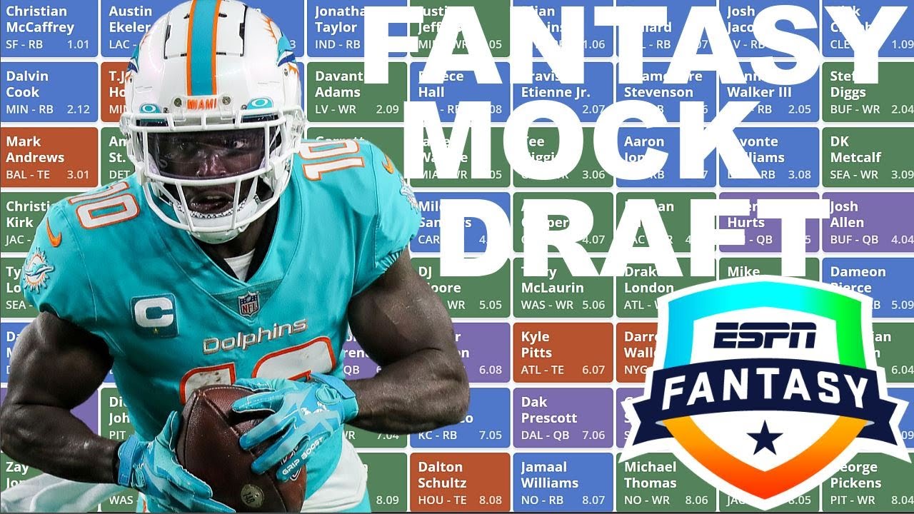 2024 Fantasy Football Mock Draft | 10-Team PPR - 5th Pick - YouTube