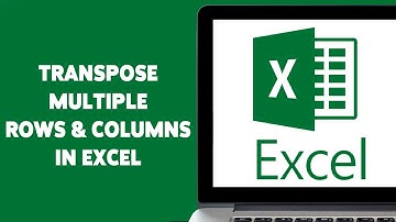 How To Transpose Multiple Rows and Columns In Excel 2024
