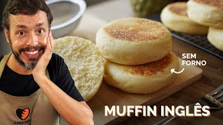 ENGLISH MUFFINS - Soft breakfast bread made without an oven screenshot 4