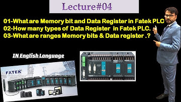 04-What are Memory bit M, Data Register D,R, & types of it in Fatek PLC in English | Internal Relay