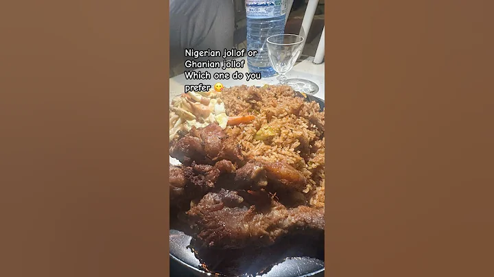 Ghana jollof or Nigerian jollof? #jollofrice #nigerianfood #ghanian #Ghana #food