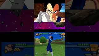 comparaison entre le fusion dans dragon ball Tenkaichi Budokai 3 et sparking zéro