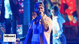Maluma Performs New Single junio At The 2022 Billboard Latin  Awards  Billboard News