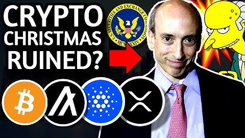 🚨Gaat SEC Gary Gensler crypto-kerstmis verpesten? Cardano ADA, Ripple XRP, Jack Dorsey, Algorand ...