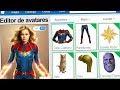 Creamos el PERFIL de CAPITANA MARVEL en ROBLOX !! | Rovi23 Roblox