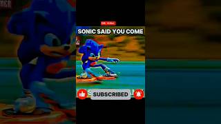 ⚡ Sonic the Fastest Car Blast Ever 💥 #sonic #blast #car #newmovie #marvel #trendingshorts #shorts