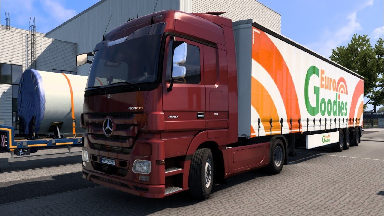 Euro Truck Simulator Day Heavy Cargo Delivery 🌞🚛 | Realistic Driving | ETS2 Gameplay