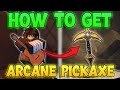 How To Get The ARCANE Pickaxe In The Forge! Bards Lost Guitar QUEST Full Guide! (Roblox Forge)