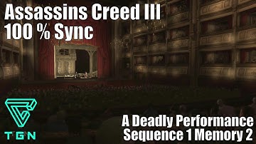 A Deadly Performance : Sequence 1 Memory 2 - Assassins Creed 3 HD