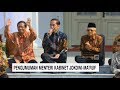 Sah! Presiden Jokowi Umumkan Menteri Baru Kabinet Indonesia Maju