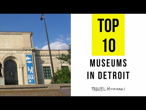 Video: Die 10 beste museums in Detroit