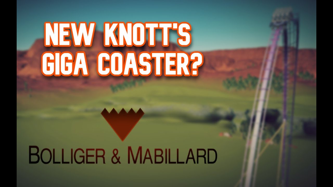 Knott's Berry Farm Giga Coaster REVEALED! YouTube