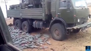 How to not unload a truck with projectiles ..  Bye Bye !!!