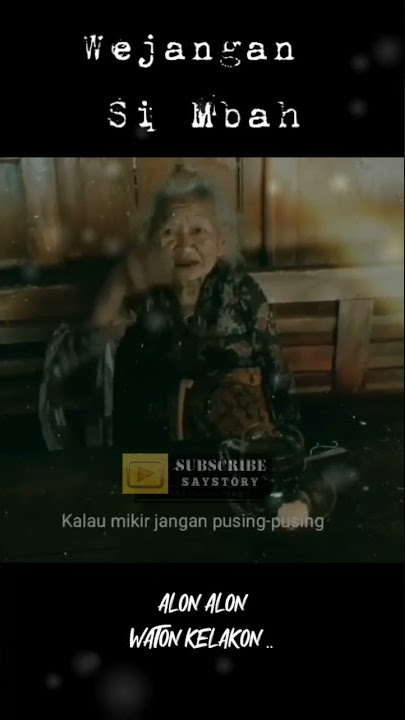 Wejangan si mbah #shorts