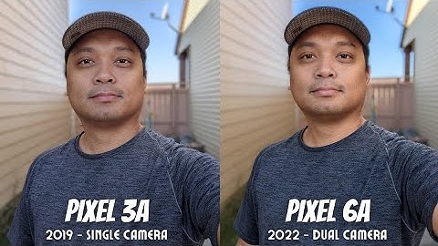 Pixel 3a vs Pixel 6a camera comparison! That