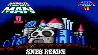 Mega Man 2 - Wily Castle Intro(Mega Man 7 SNES Remix) Mega Man 2 Title Screen Staff Roll Mega Man 7 Snes Remix