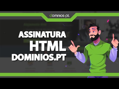 Como Criar uma Assinatura de Email HTML na Dominios.pt (Rápido e Fácil) 2022