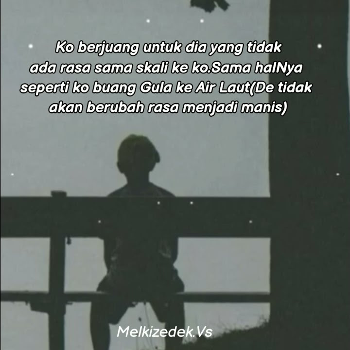 Story WA Lagu Timur 'Bale Pulang' Justy Aldrin Trending 2021