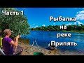 Рыбалка в Беларуси. Рыбалка на реке Припять. Река Припять в районе Микашевич!!!