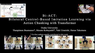 Bi-ACT: Bilateral Control-Based Imitation Learning via Action Chunking with Transformer