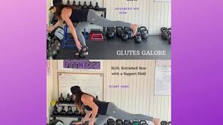 Glutes Galore with this Kettlebell Exercise