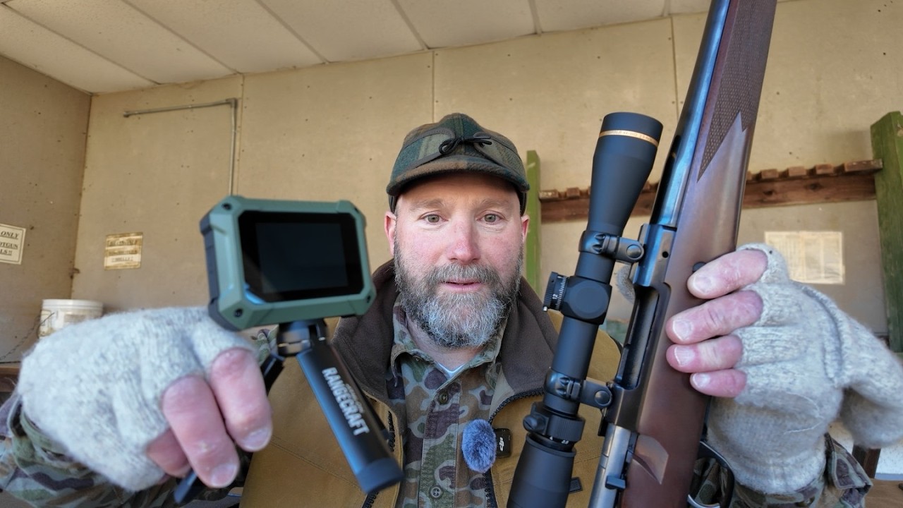 Ruger's New M77 Hawkeye Hunter 358 Winchester with the Athlon Chronograph