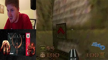 Quake 64 Gameplay - Level 1-The Slipgate Complex [Nightmare mode]