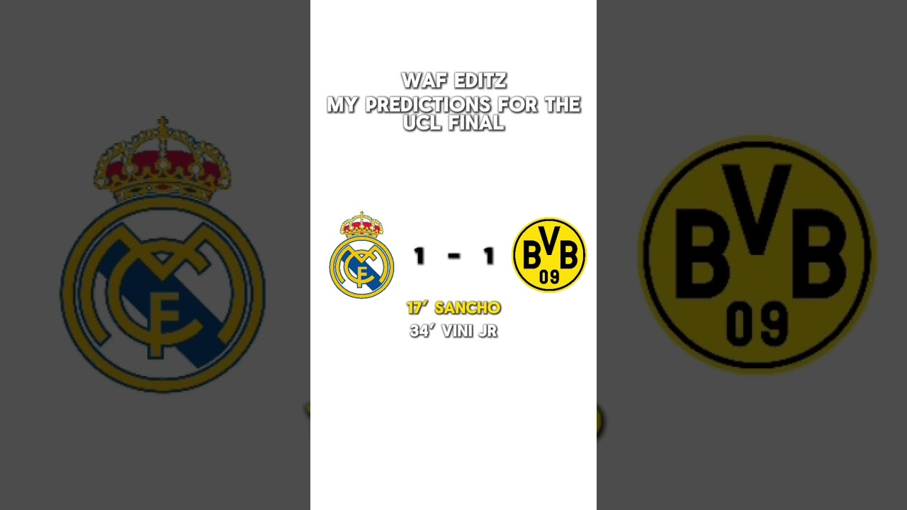 UCL Final Predictions 