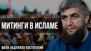 Дозволены ли митинги в исламе?