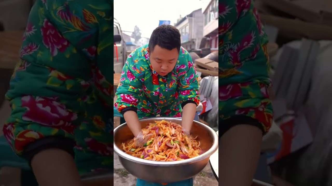 你有多久没吃过这种坝坝席了，看看过年你们吃的宴席！#坝坝宴#镜头里的年味#这口家乡味等我一年了